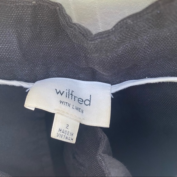 Wilfred with linen allant pant black size 2 - Picture 10 of 10